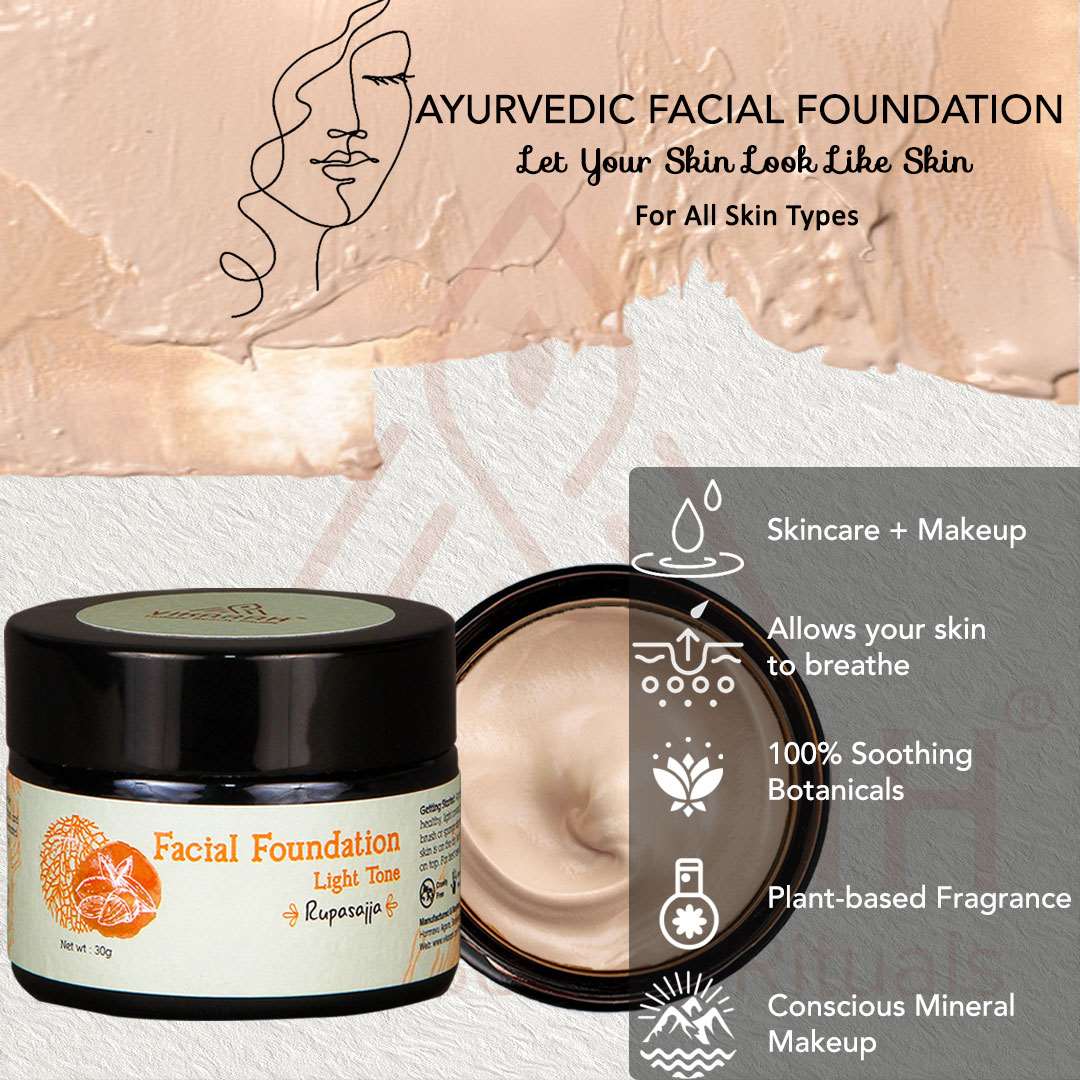 Ayurvedic Facial Foundation Light Tone