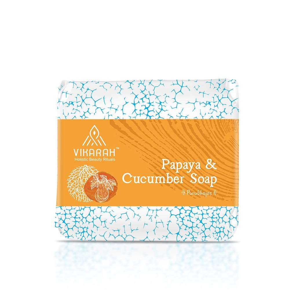 Papaya and Cucumber Soap