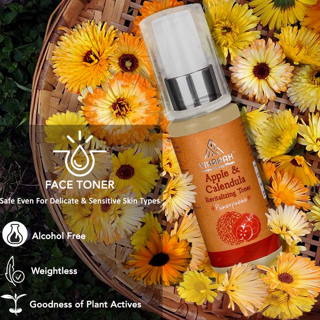 Apple And Calendula Revitalizing Toner