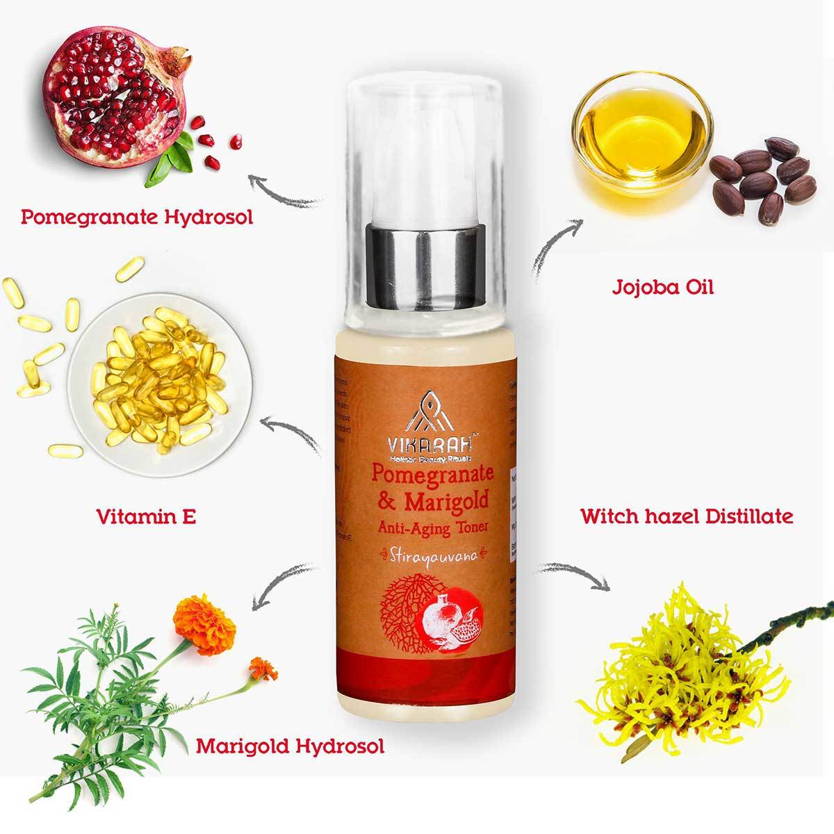 Pomegranate And Marigold Anti-Aging Toner