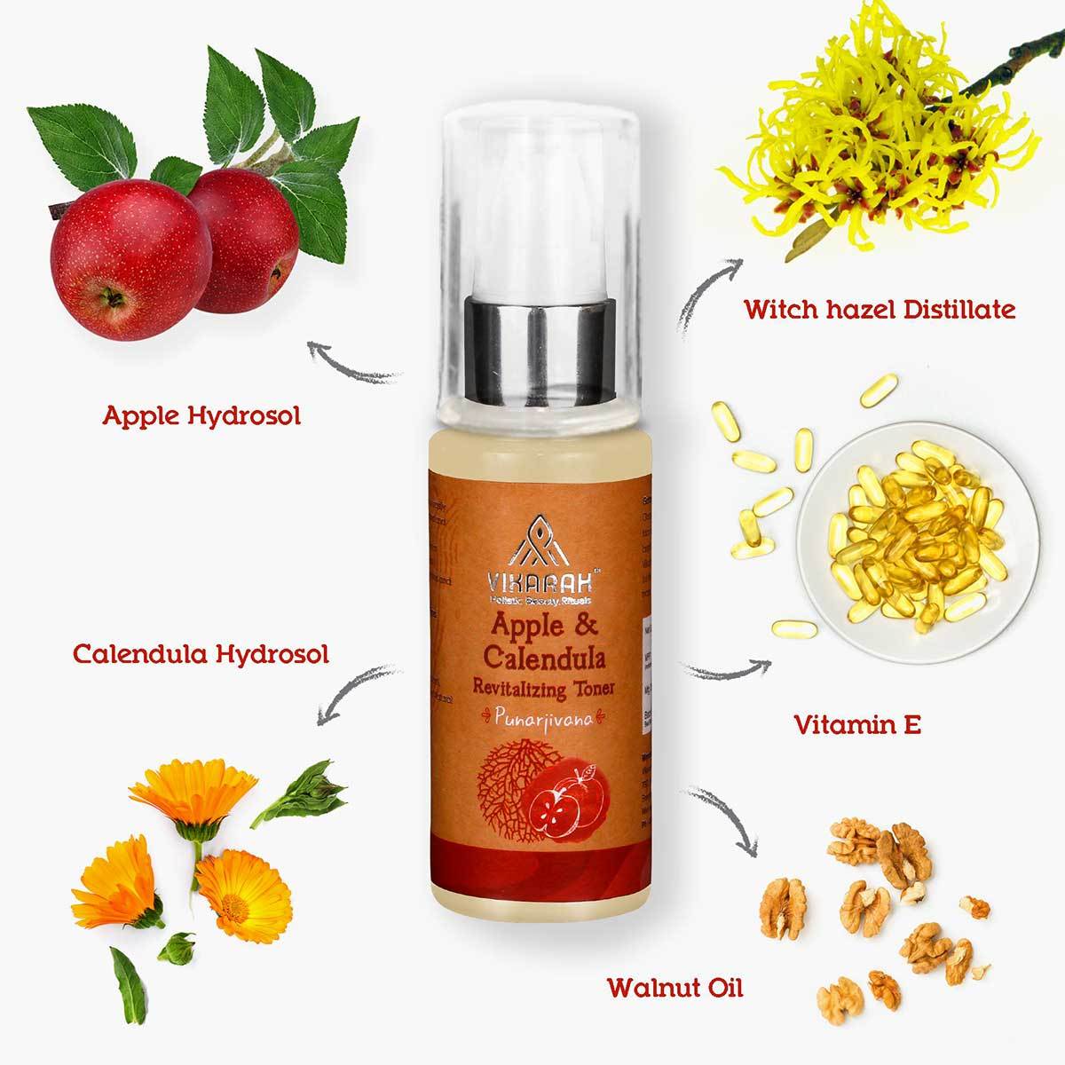 Apple And Calendula Revitalizing Toner