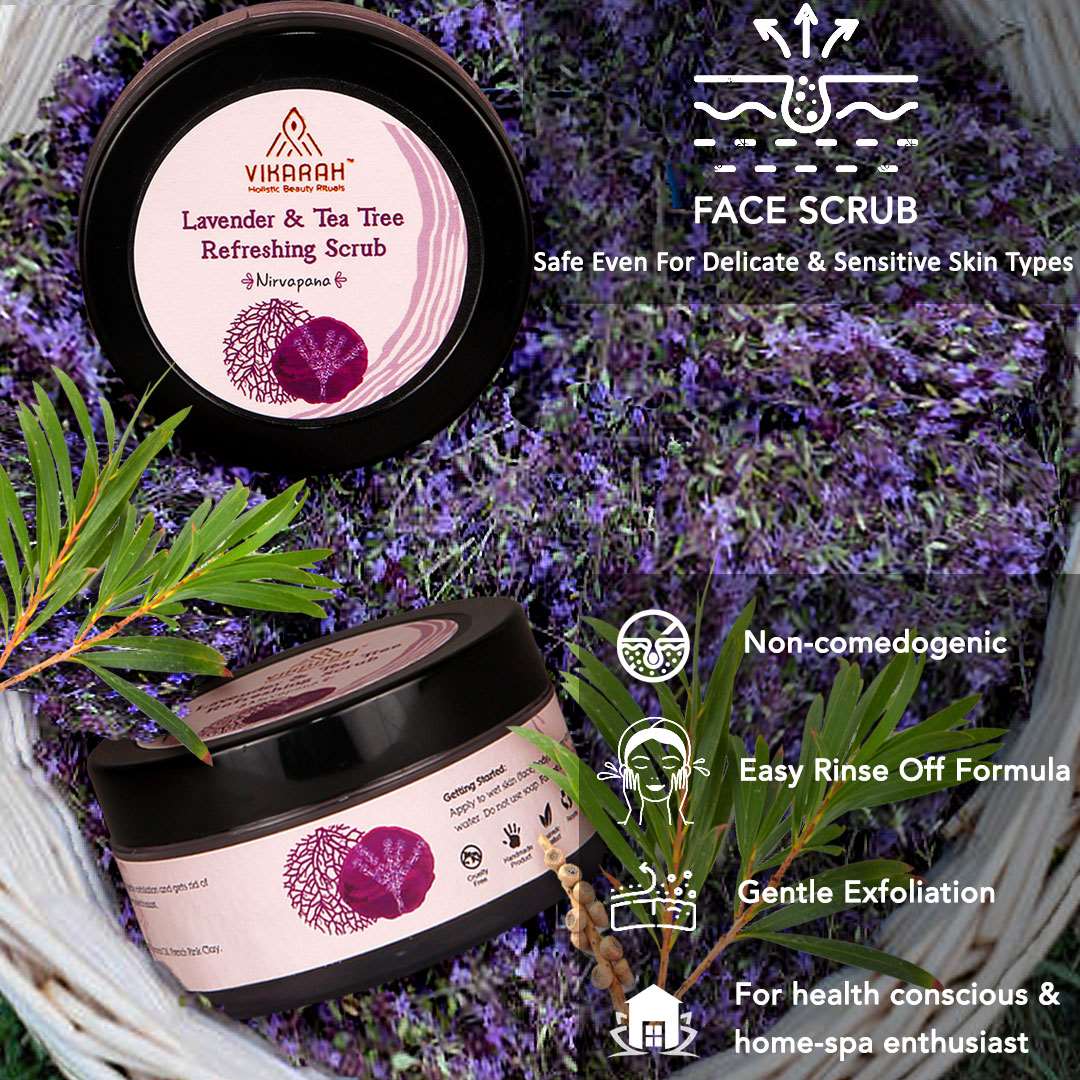 Lavender And Tea Tree Refreshing Scrub