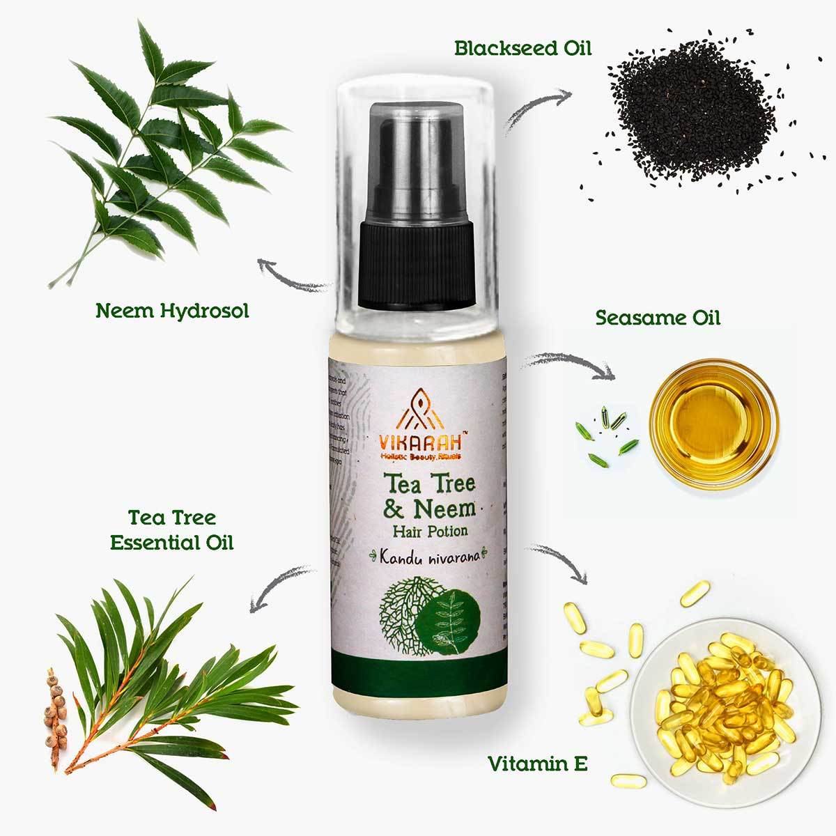 Tea Tree and Neem Hair Potion