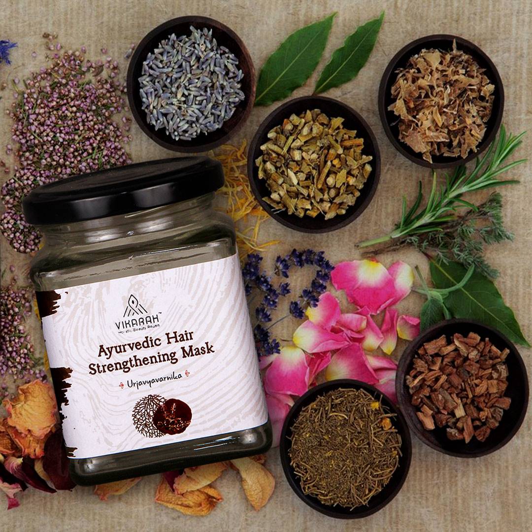 Buy Ayurvedic Hair Mask Natural Hair Products Online Vikarah