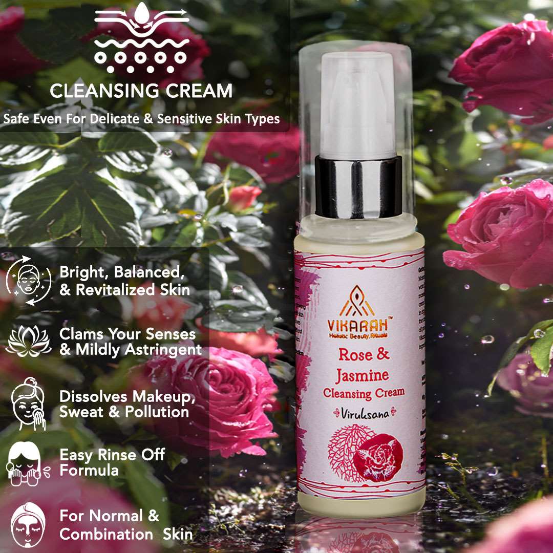 Rose and Jasmine Cleansing Cream