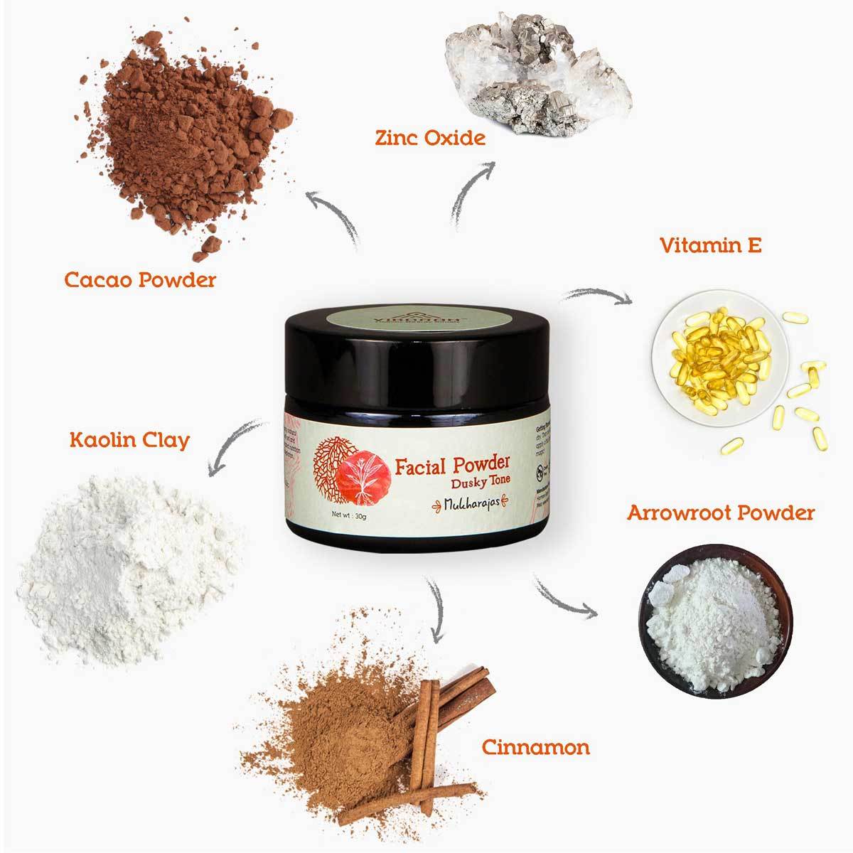 Ayurvedic Facial Powder Medium Tone