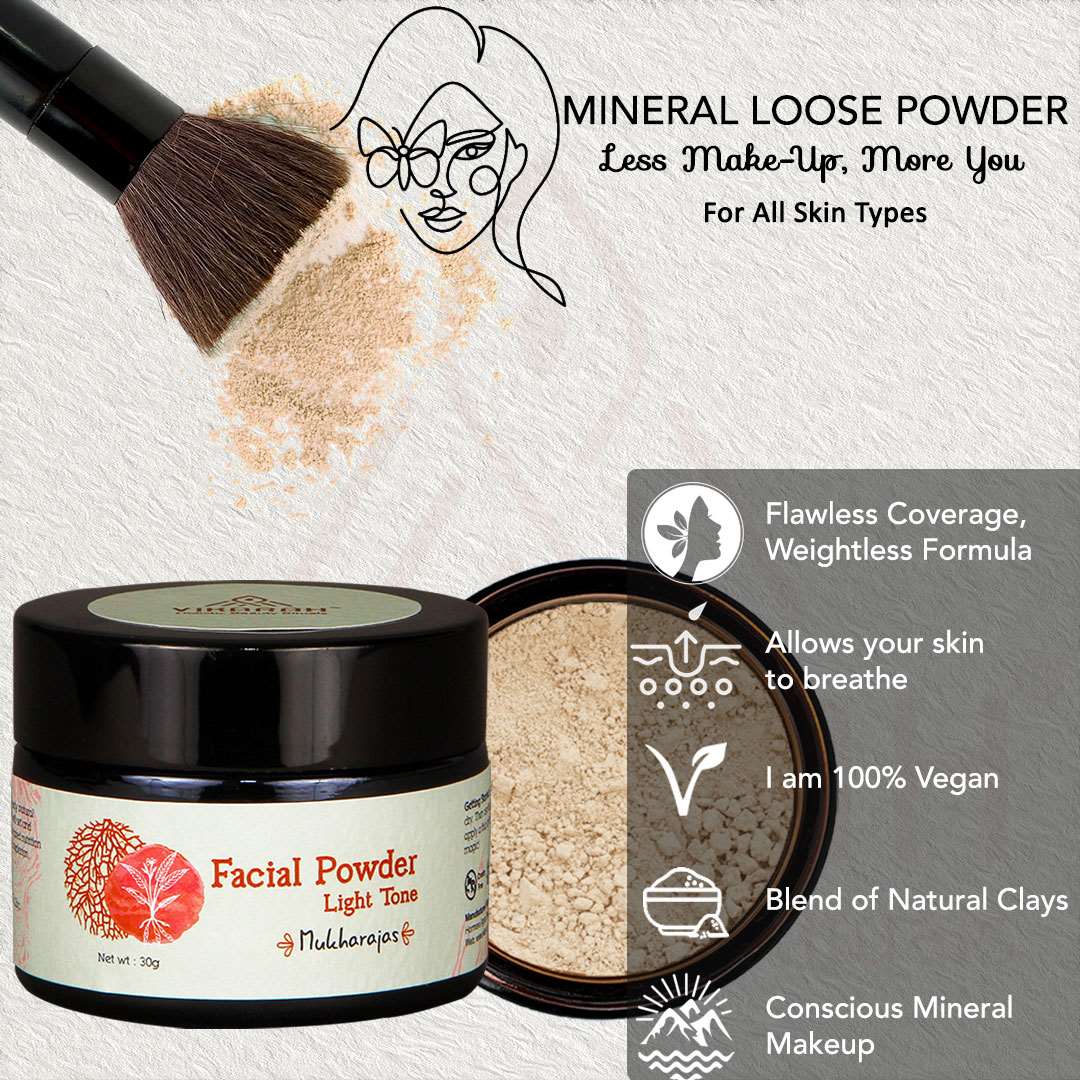 Ayurvedic Facial Powder Light Tone